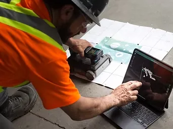 GPR concrete scanning by CDS