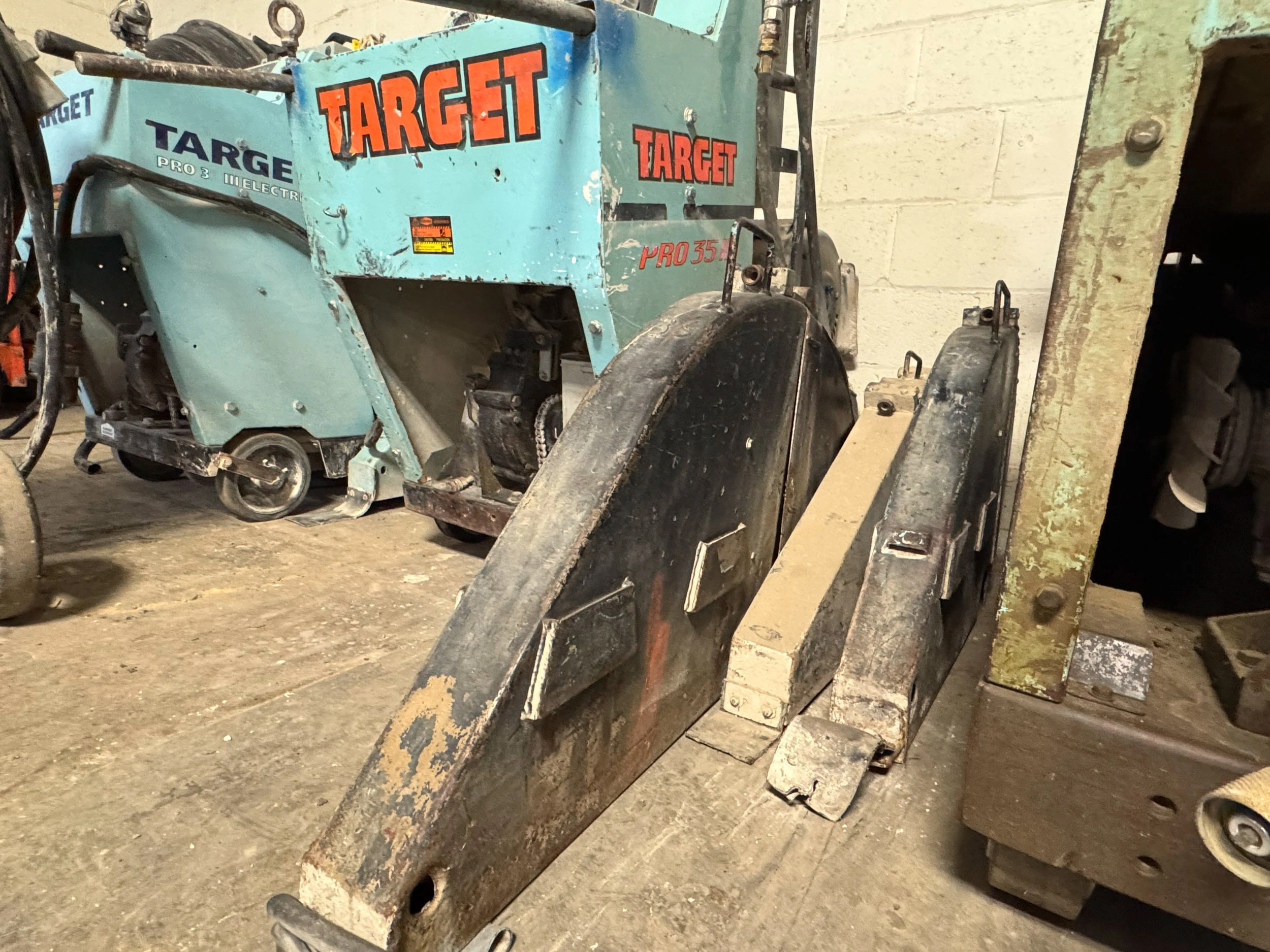 Diesel slab sawing a concrete floor by CDS in Hamilton, Ontario